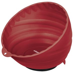 Taza Plástica Magnética – 150 MM – Roja