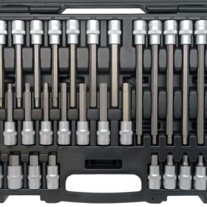 JOGO DE BITS HEX; 1/2”DR – 30 PEÇAS